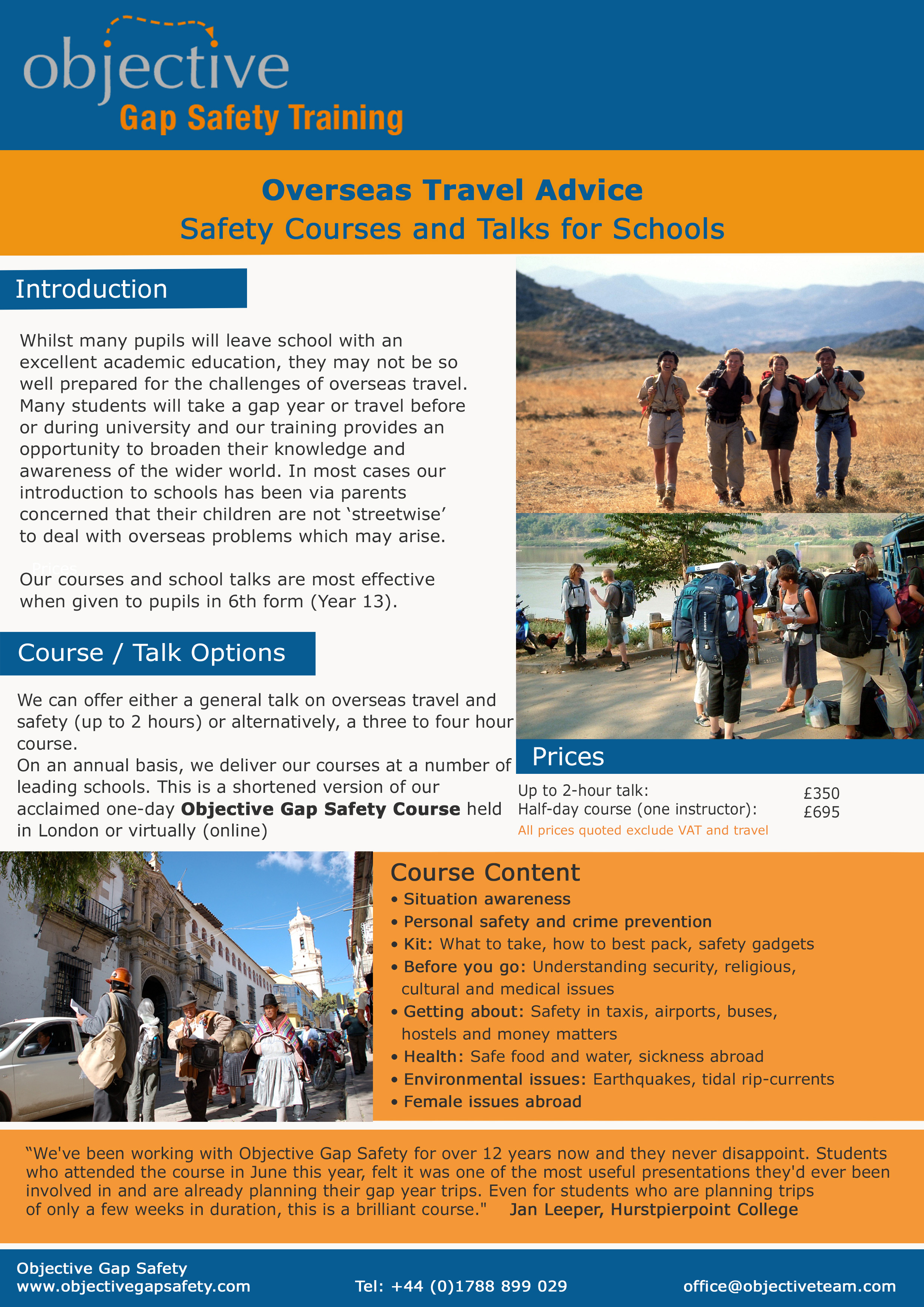 Gap Year Travel Gap Year Training Courses Gap Year Travel Advice